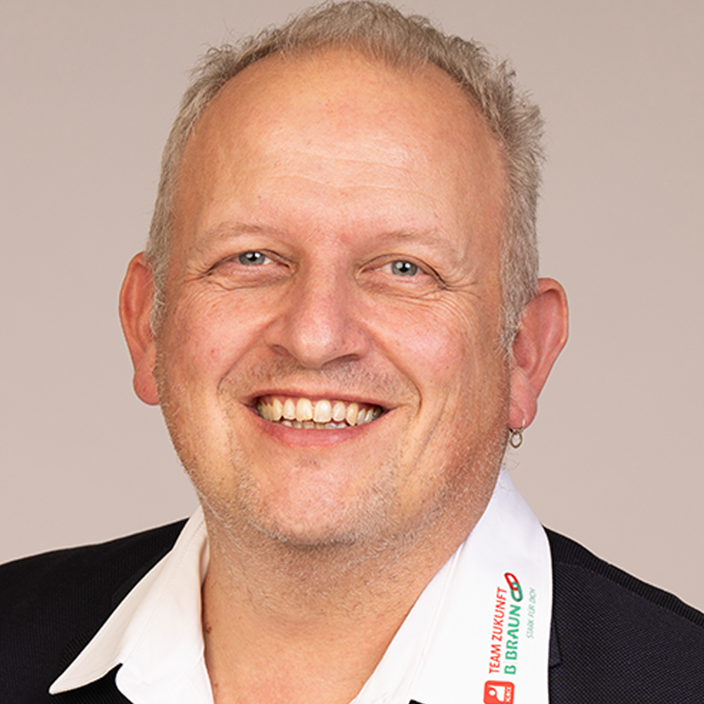 Mike Schwarz, Konzernbetriebsratsvorsitzender, Vorsitzender des SE Europabetriebsrats und stellvertretender Betriebsratsvorsitzender von B. Braun Melsungen AG